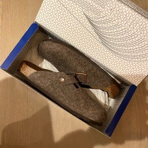 Birkenstock Boston Wool Mule NWT